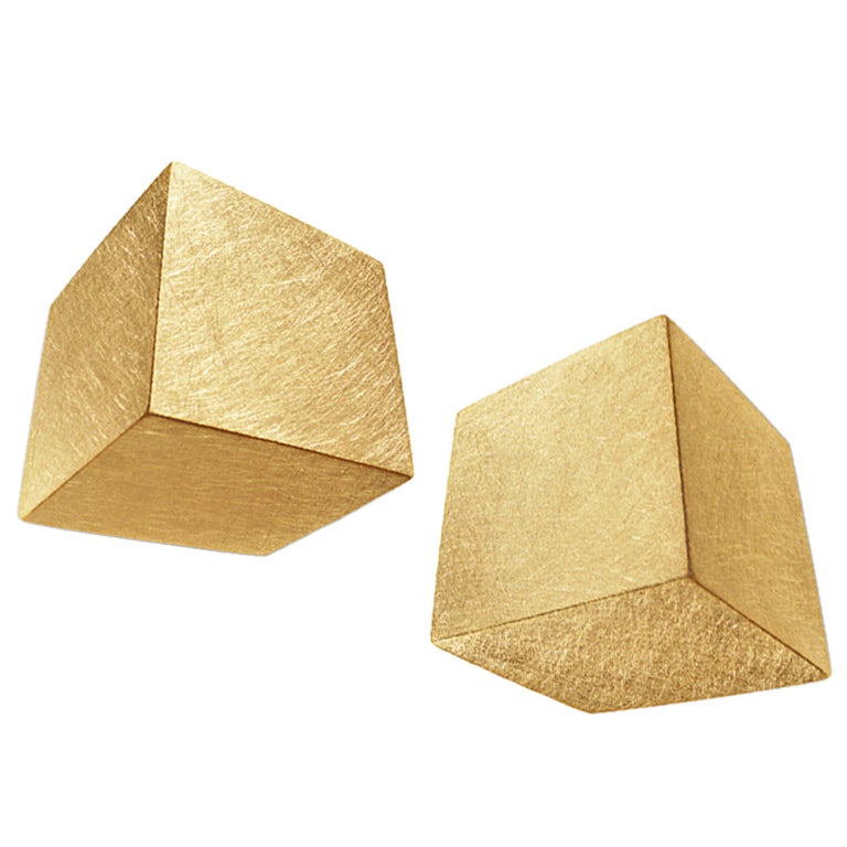 Mini Cube Earrings