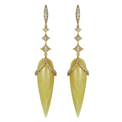Elegant Opal Earrings
