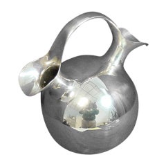 Tane Designer Sterling Silver Pre-columbian Style Pitcher Mexico