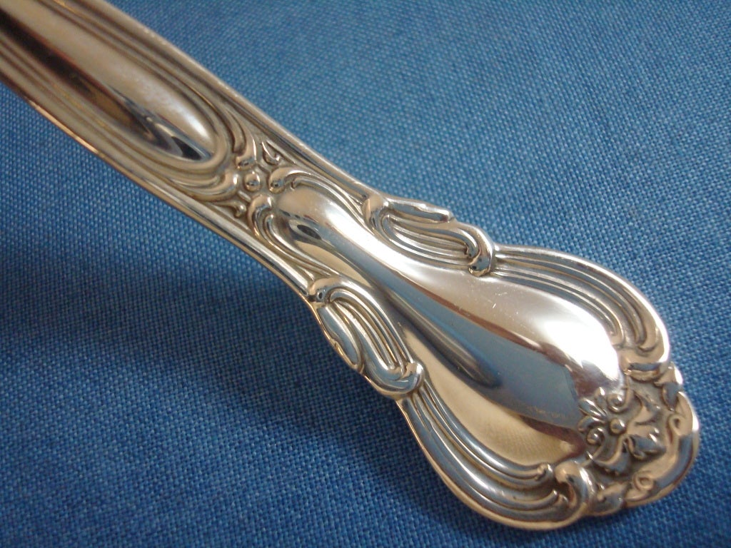 Chantilly by Gorham Sterling Silver 4-pc Regular Luncheon Setting In Excellent Condition For Sale In Big Bend, WI