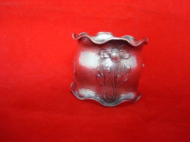 Rare Martele' Gorham Sterling Napkin Ring Art Nouveau