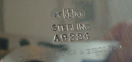 Women's or Men's Gorham Sterling Silver Intricately Pierced Plate/Tray 14 3/8