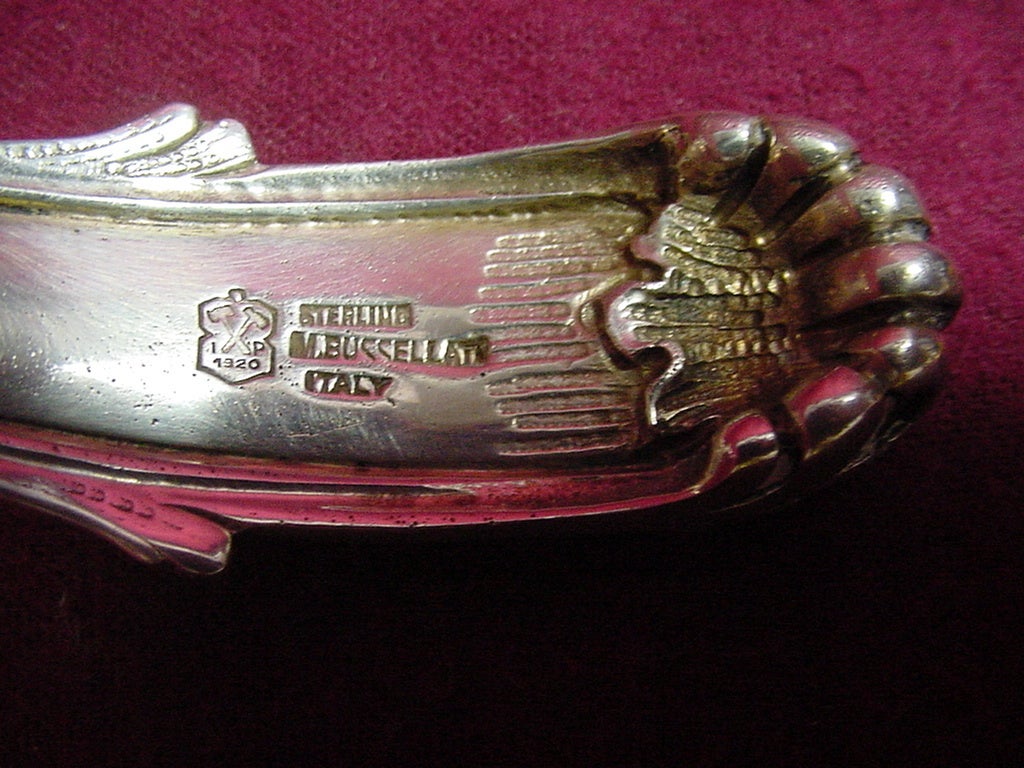 Grande Imperiale Buccellati Sterling Silver Chamber Stick Rare For Sale 4