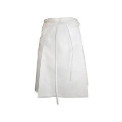 Chado Ralph Rucci Alabaster silk skirt Spring 2010