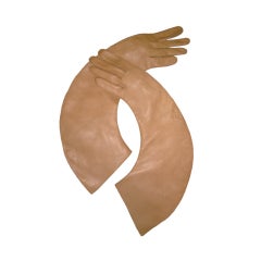 Chado Ralph Rucci Haute Couture leather gloves 2002