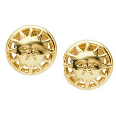 Golden Sun Earrings