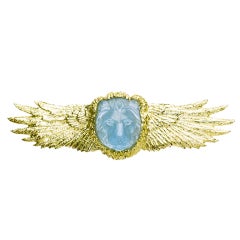 Golden Winged Lion Pin 1