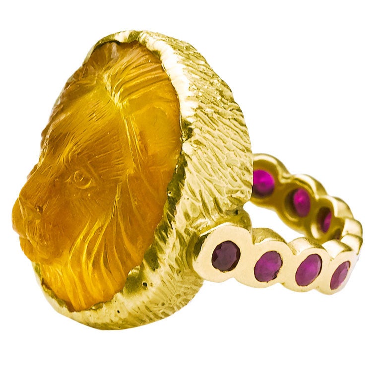 King of Beasts Ring im Angebot