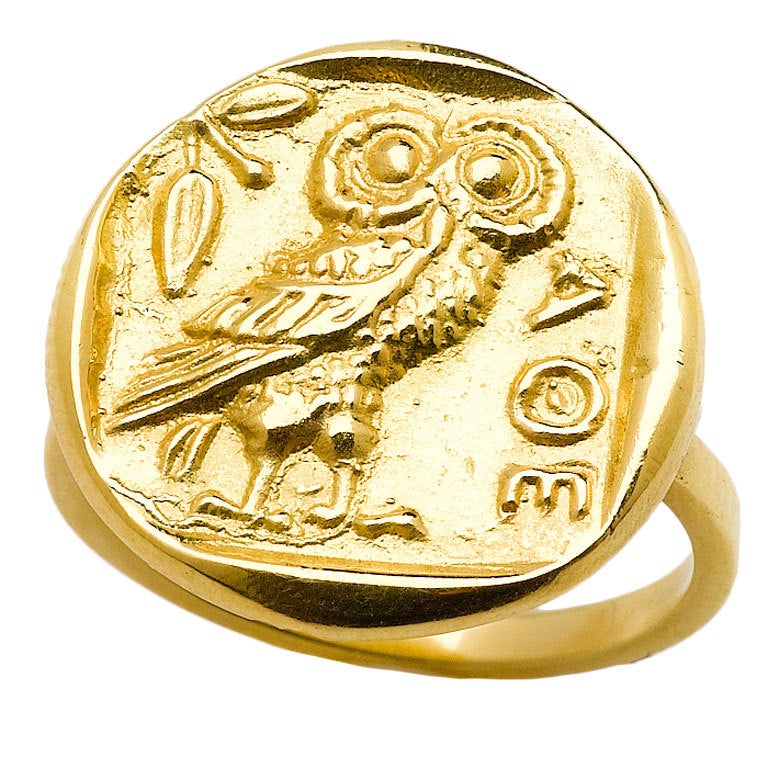 Athena Gold Ring