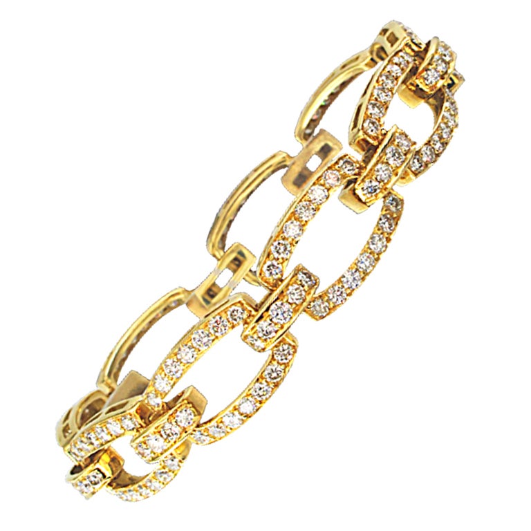 Fancy Diamond Bracelet For Sale