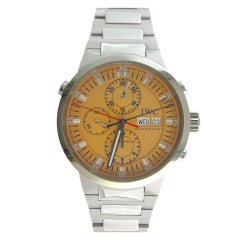 IWC Stainless Steel GST Rattrapante Chronograph Automatic Wristwatch 3