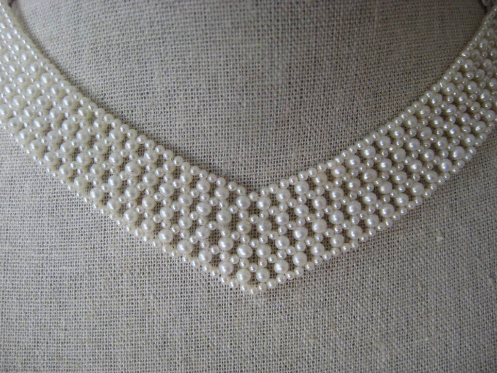 Wide Woven Pearl 