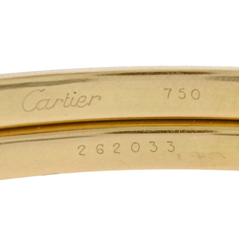 CARTIER Silver & Gold Panther Cuff Bracelet 4