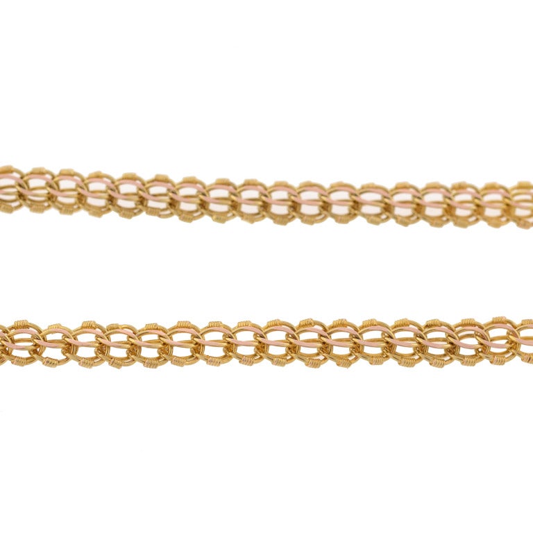 handmade gold chain designs