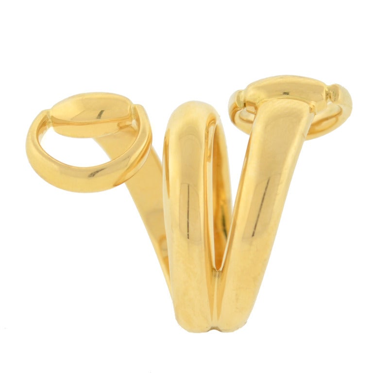 gucci ram ring