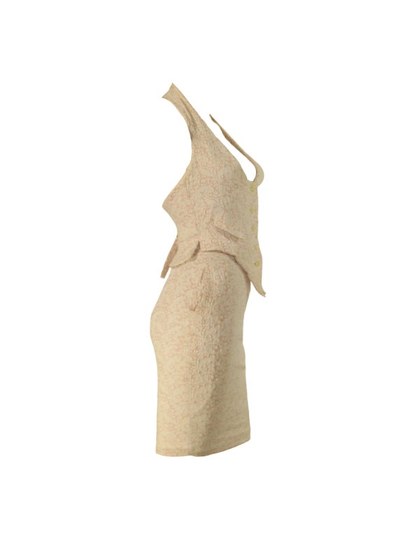 1990's Vivienne Westwood Corset and Skirt Set