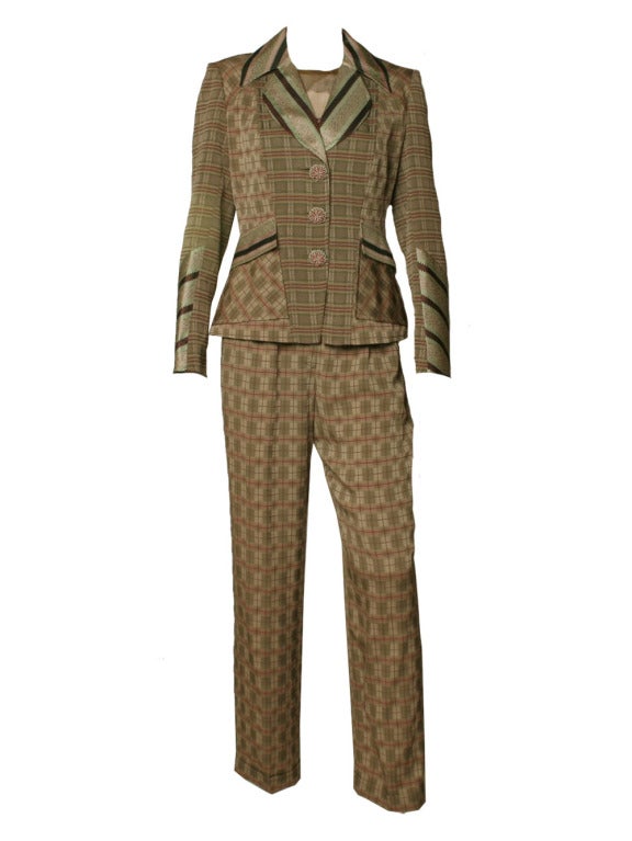 1980's Christian Lacroix Three-Piece Set