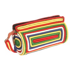 Retro Colorful Phone Cord Shoulder Bag