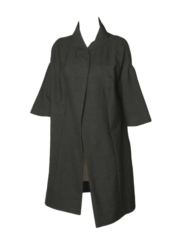 Marni Grey Wool Coat