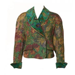 Veste en tapisserie florale Kenzo des années 1980