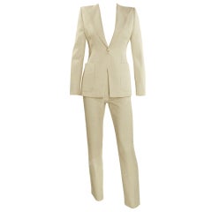 Chanel Cream Pant Suit