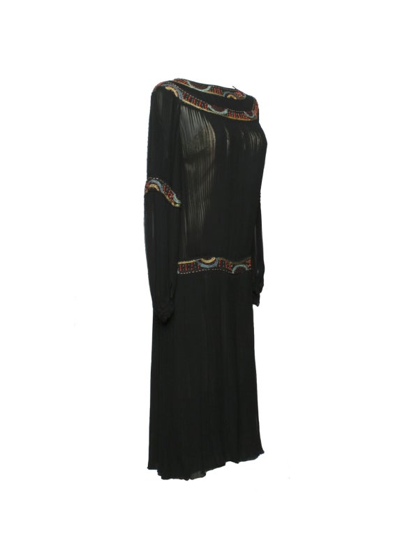 1920's Egyptian Revival Dress