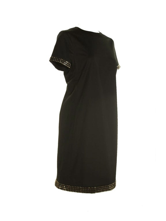 Burberry Black Studded Dress