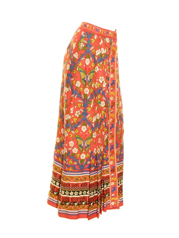 1970's Giorgio di Sant' Angelo Novelty Skirt