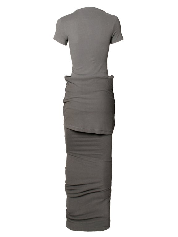 Women's Comme des Garcons Cotton Top & Skirt Set