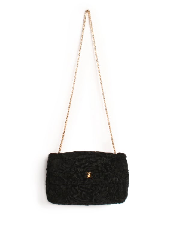 Chanel Persian Lamb Shoulder Bag