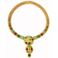 Vintage Signed Christian Dior 1967 Germany Drop Necklace