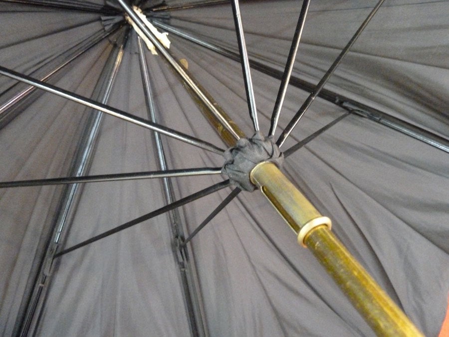 1950s Vintage Belgian Custom Made Beaded Umbrella For Sale 2