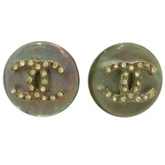 Vintage Signed Chanel 96A Earrings