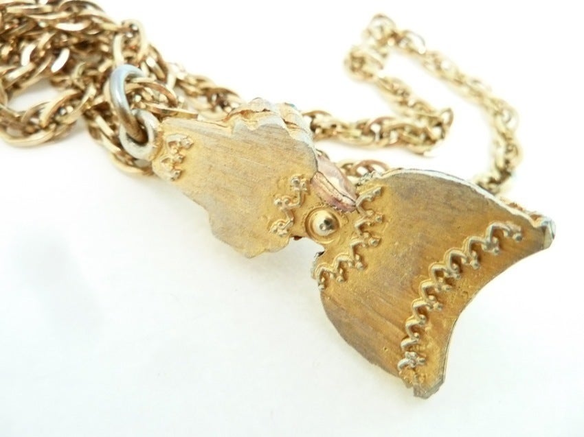 Women's or Men's Vintage Har Genie Pendant Necklace