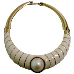 Early Signed Alexis Kirk Collar Necklace