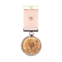 Chanel Medal Brooch