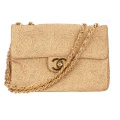 Vintage Chanel Brocade Bag