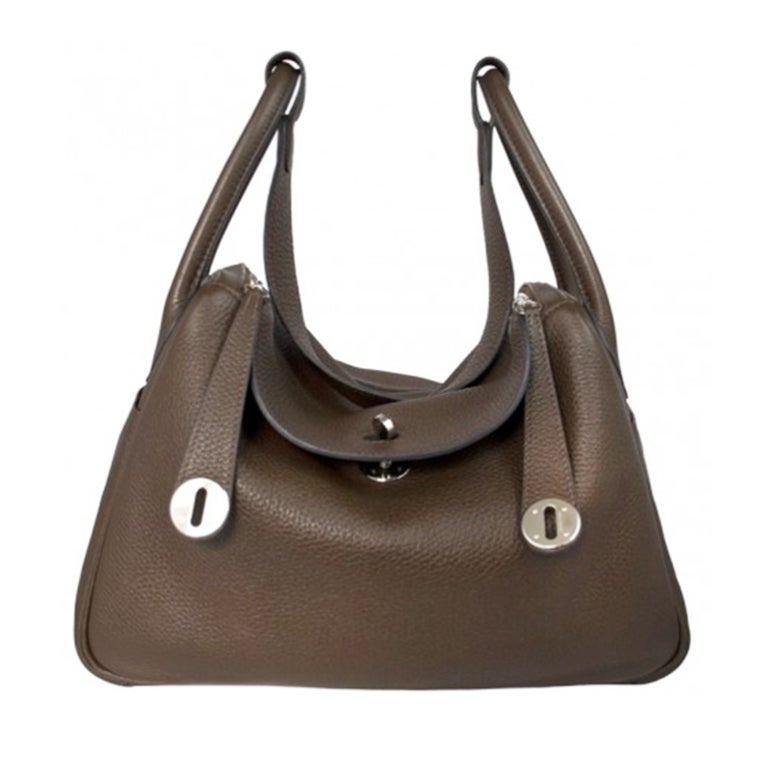 Hermes 34cm Togo Leather Lindy Bag