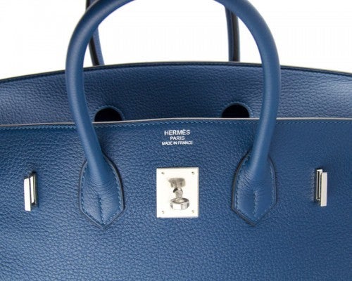 Hemes Birkin Bag Thalassa Bleu 1