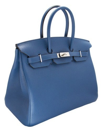 Hemes Birkin Bag Thalassa Bleu 4