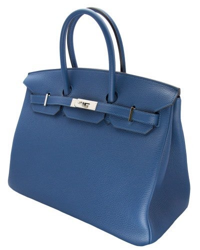 Hemes Birkin Bag Thalassa Bleu 5