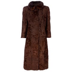 1920's Vintage Astrakhan Coat