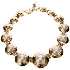 Yves Saint Laurent Vintage Pearl Necklace