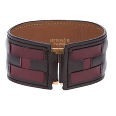 Hermes Vintage Leather Bracelet