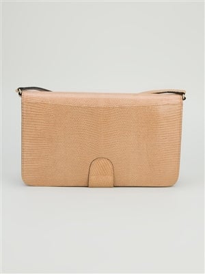 Gucci Vintage Lizard Clutch Bag In Good Condition In London, GB