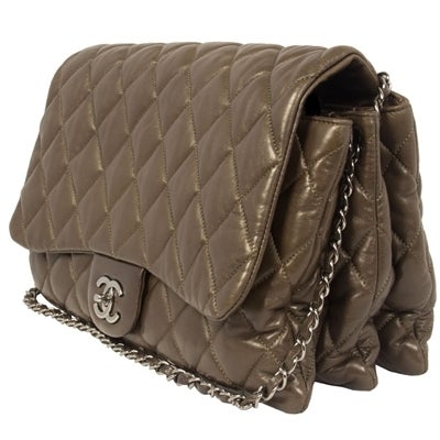 Women's Chanel Brown Jumbo 2.55 Shoulderbag