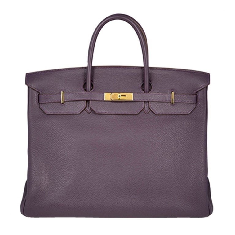 Hermes 40cm Togo Leather Birkin Bag