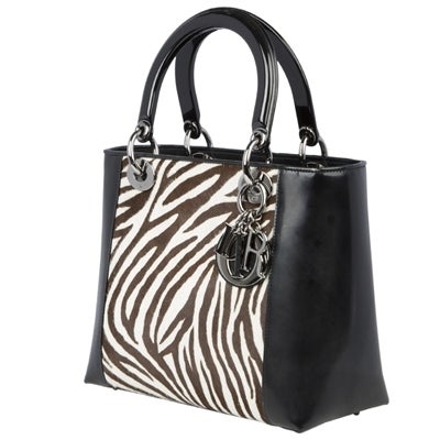 zebra handbag