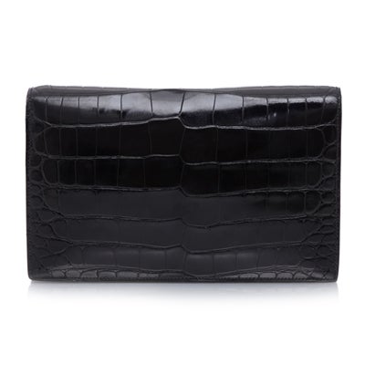 Hermes Rare Vintage Crocodile 'Annie' Clutch Bag at 1stDibs | hermes ...