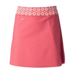 Chanel Rose Skirt
